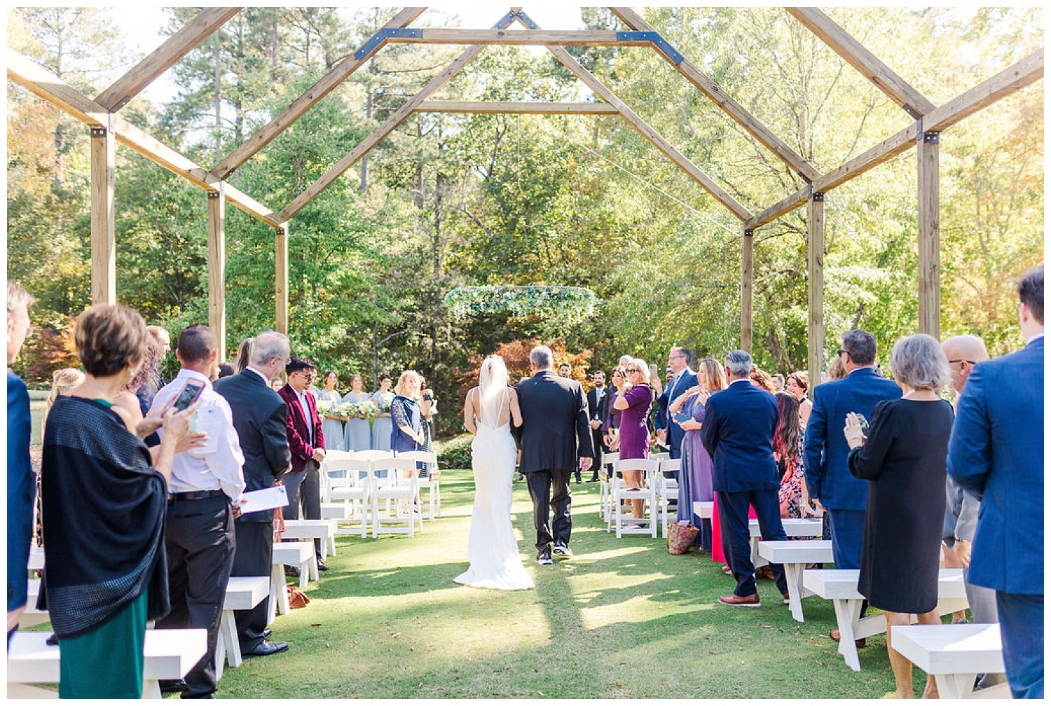 wedding at the Chapel Hill Carriage House