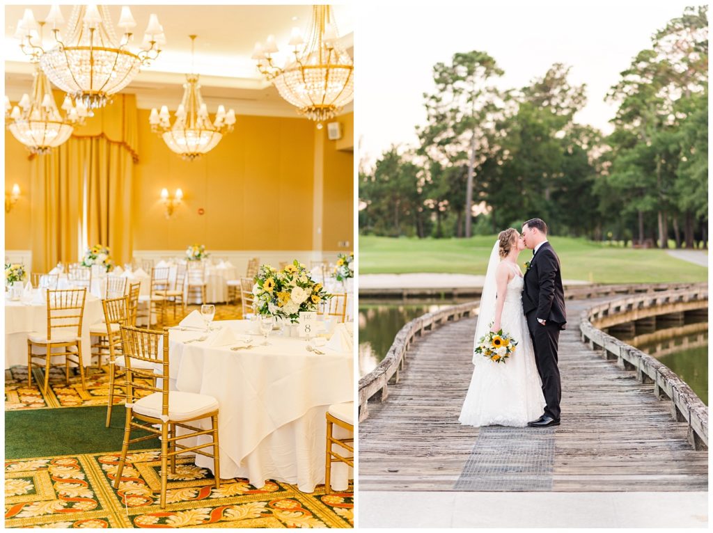 reception room and wedding planning by Sarah Ann Events in Wallace, N.C. 