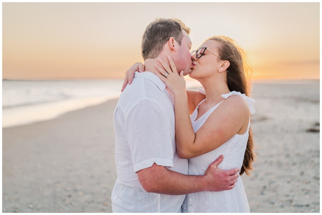 Wilmington engagement photographer at Wrightsville Beach