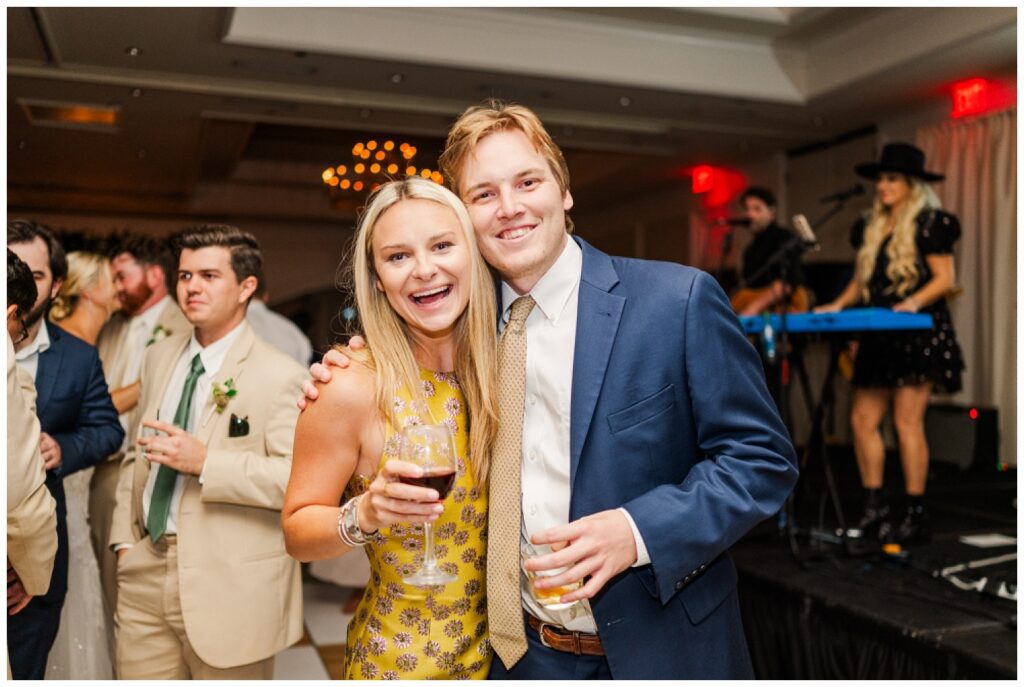 wedding guests on the dance floor at Hilton Head, SC venue